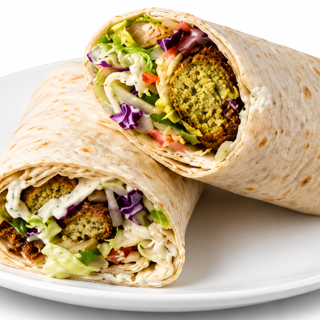 Crispy Falafel Wrap