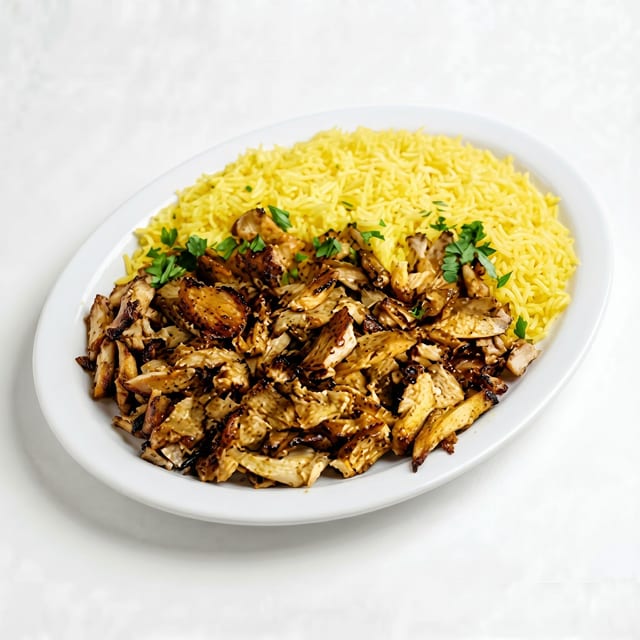 Chicken Shawarma Plate.