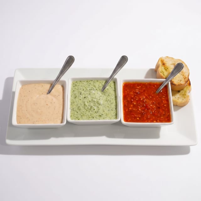 Set of Sauces.