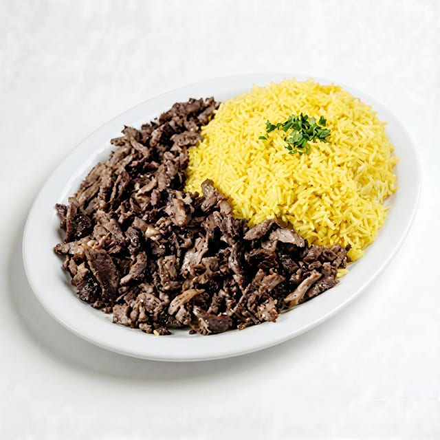Beef Shawarma Plate.